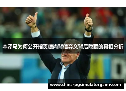 本泽马为何公开指责德尚背信弃义背后隐藏的真相分析
